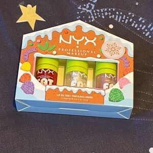 NWT NYX Lip Oil Trio